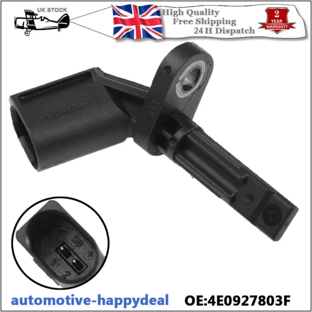 ABS Speed Sensor Front Left or Rear Right Wheel For Audi A4 A5 A6 A7 A8 Q5 R8