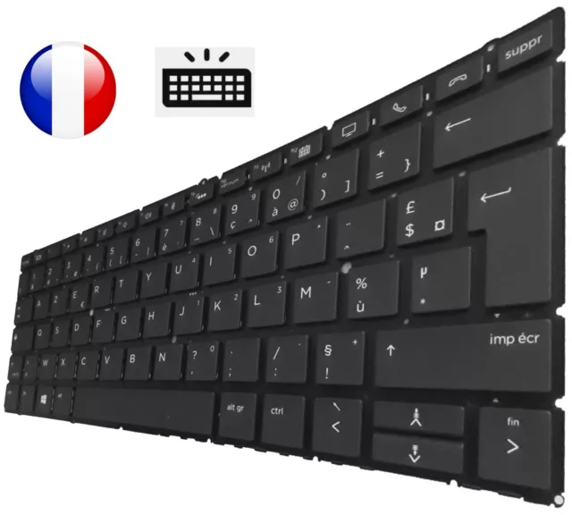 Clavier Original Français AZERTY pour HP EliteBook x360 830 G5 / x360 830 G6