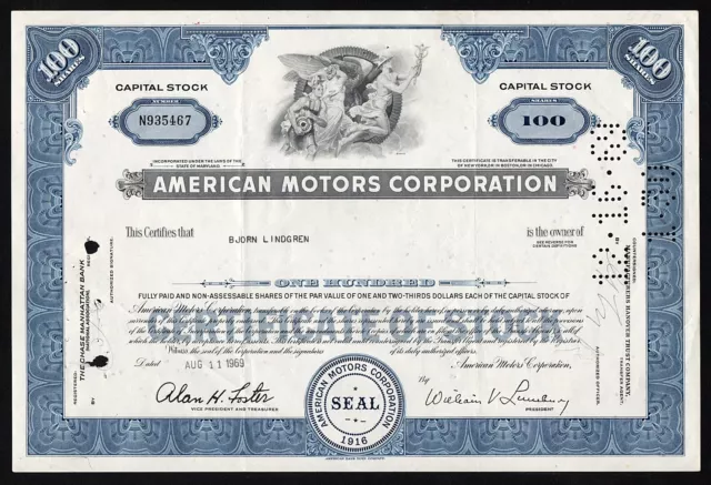 1969 Maryland: American Motors Corporation