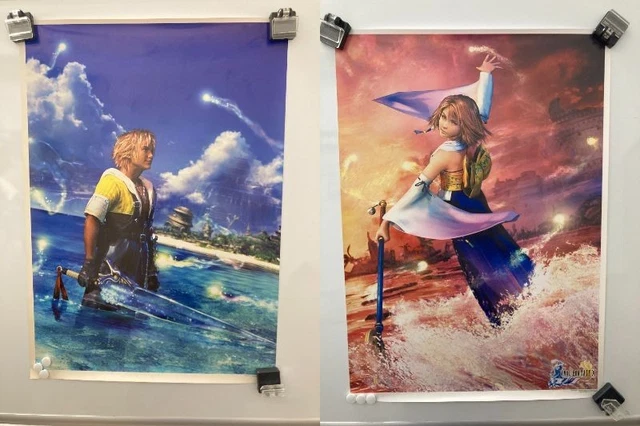 FINAL FANTASY X - Tidus - Promotional B2 Poster - Squaresoft Japan