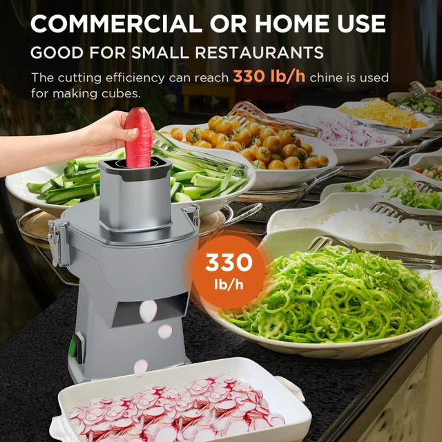 Commercial Vegetable Multi Blades Chopper Dicer Fruit Dicer French Fry Cutter US