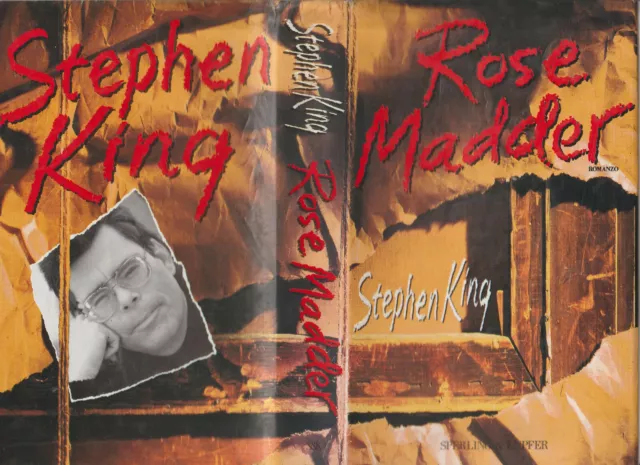 Stephen King Rose Madder Sperling & Kupfer Narrativa 1996 1° Prima Edizione