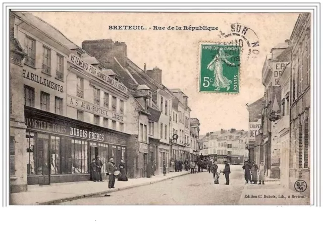 60.Breteuil.rue De La Republique.ville Drum.