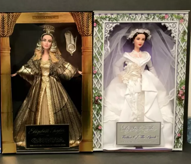 Elizabeth Taylor Barbie Doll Cleopatra Father of the Bride Lot 2