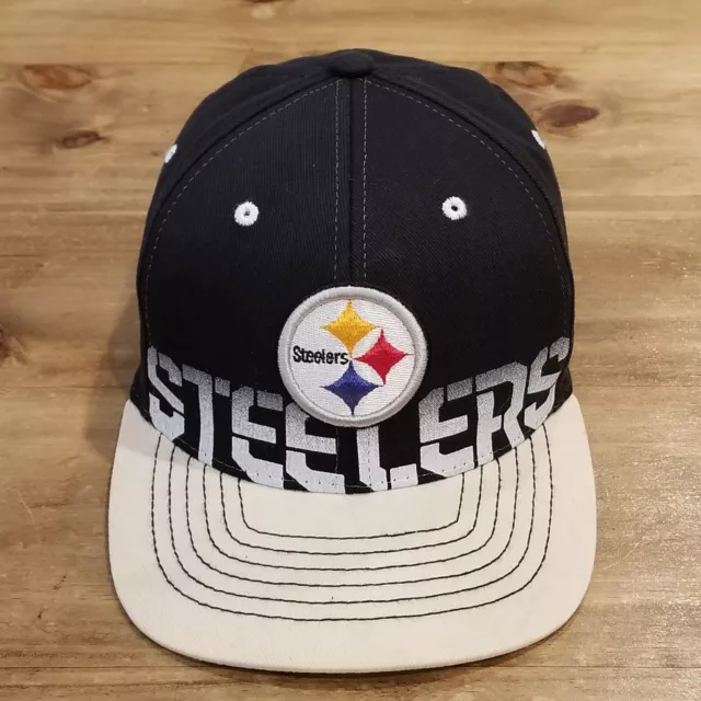Pittsburgh Steelers Hat Cap One Size Flex Stretch Fitted Youth Kids Boys