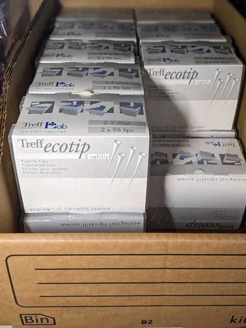Treff - ecotip refills - 0.5-20ul - 192 per box