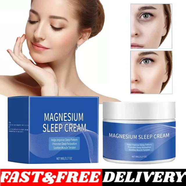 MAGNESIUM CREAM Support for Sleep, Leg Cramps, Joints, & Muscle