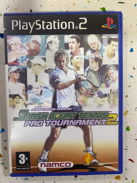 Smash Court Tennis pro Tournament 2 - PS2 Pal PLAYSTATION Am