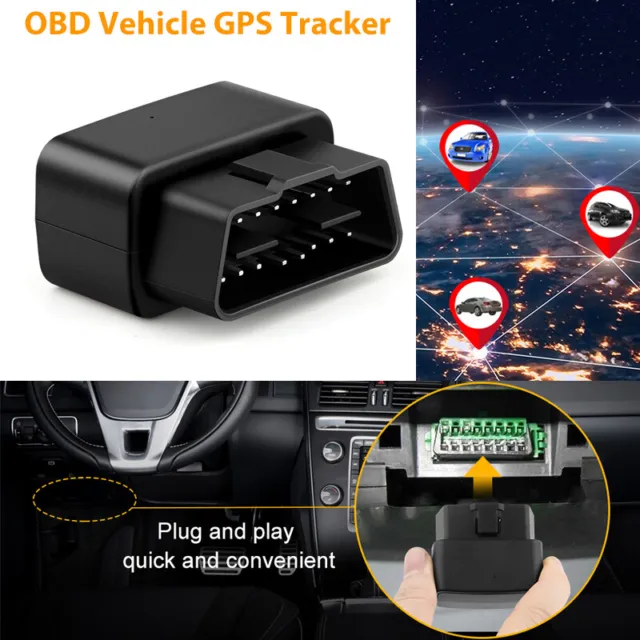 Car Truck GPS Tracker Anti-theft Monitor OBD Vehicle Real-time Locator GSM GPRS