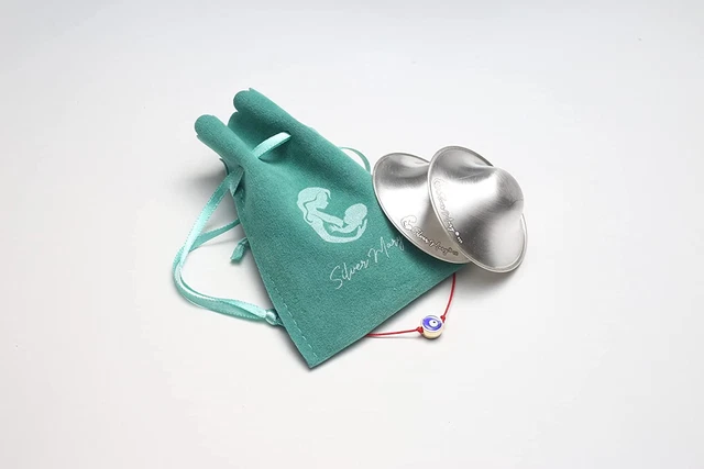 The Original Silver Nursing Cups 925 Silver - Silver Nursing Cover Nipple Shiel