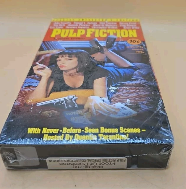 NEW W/ ORIGINAL Seal Wrap Pulp Fiction Special Collector's Edition VHS