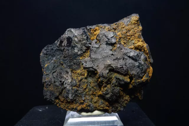 Jarosite on Goethite / Rare 7.2cm Mineral Specimen / Gold Hill Mine, Utah