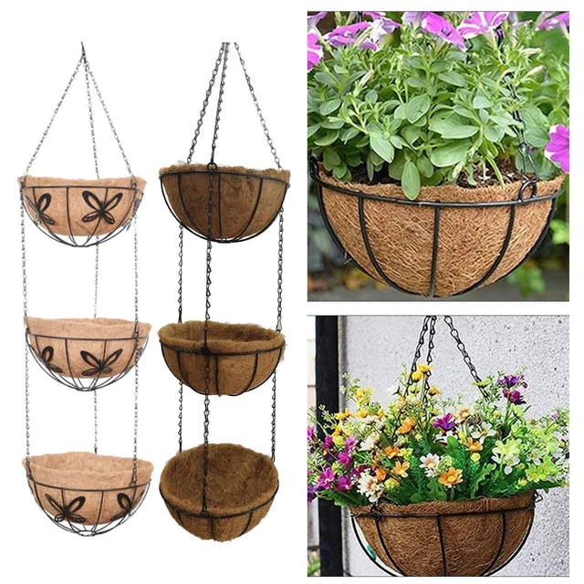 Décor à la maison suspendu de planteur de noix de coco pour la décoration