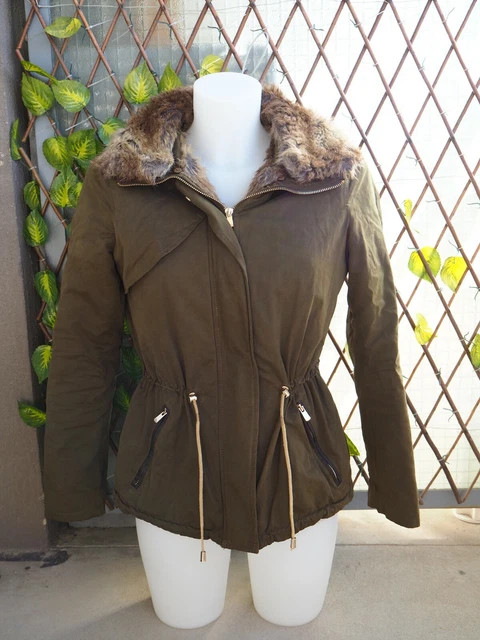 manteau de fourrure zara