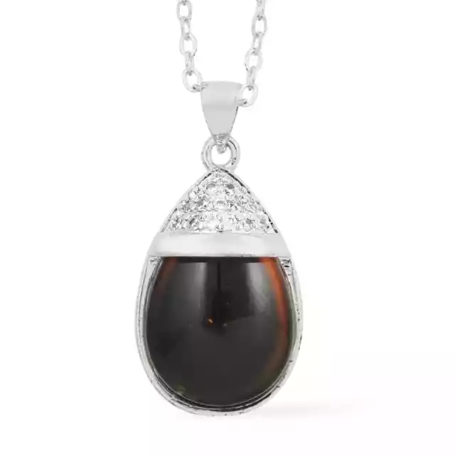 Necklace Women Jewelry Cubic Zirconia CZ Glass Size 20" Birthday Gifts