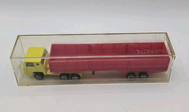 MAJORETTE - SÉRIE 3000 - Camion Fast Trucking Double Container - Numéro