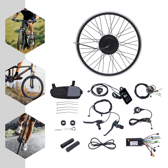 Kit Conversione Bici Elettrica 20 Pollici Motore Posteriore 250W