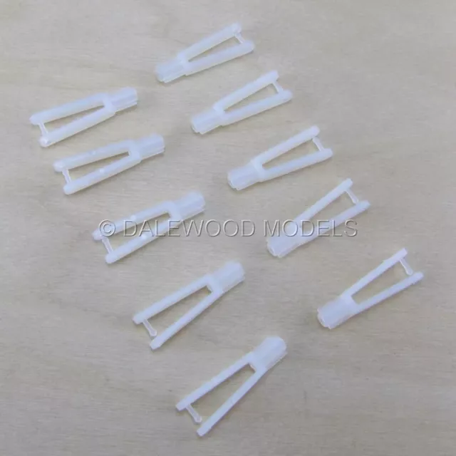 10 Pack Nylon Clevis 2x29mm 2mm Control Rod Pushrod Rc Plane