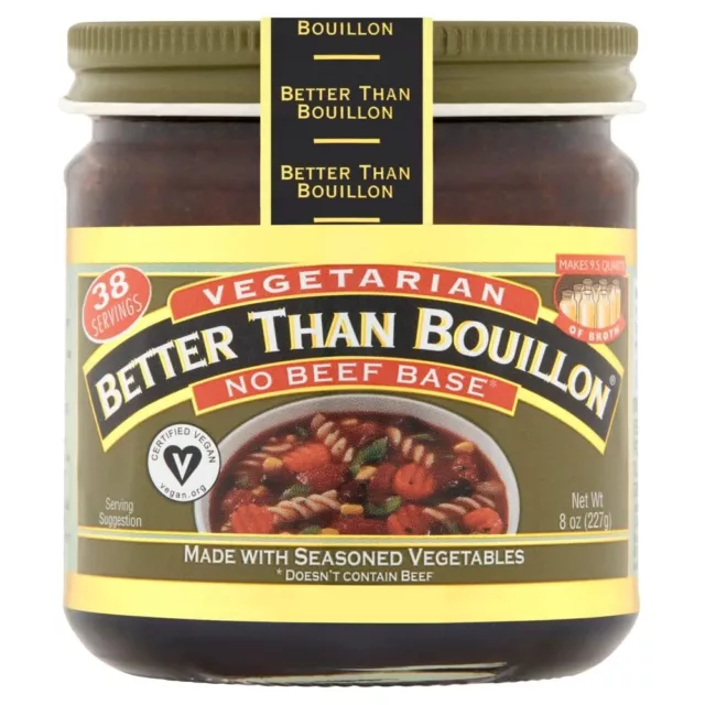 Better Than Bouillon No Beef Base Vegetarian, 8 Ounce