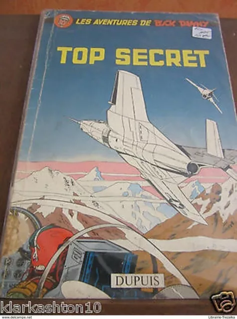 400202257 | Les Aventures de Buck Danny "Top Secret" Edition Originale/Dupuis