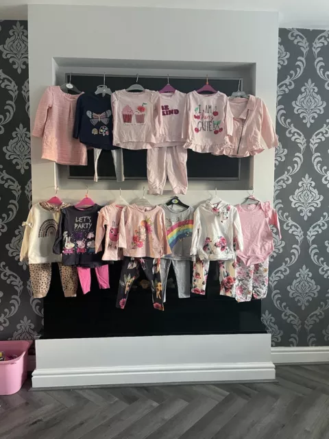 Girls Bundle Ted Baker Nutmeg Bluezoo Tu George 18-24 Months 9 Outfits 20+ Items