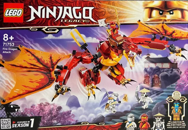 LEGO NINJAGO: Kais Feuerdrache 71753 NEU & OVP Händler