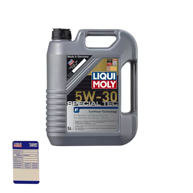 Liqui Moly 3853 Motoröl Leichtlauf Special F5 W-30 5L Kanister IVECO,HONDA