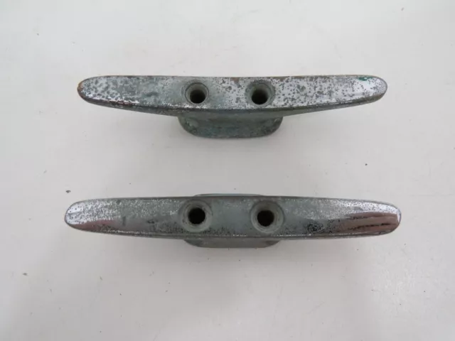 4+15/16 Inch Perko Chrome Over Bronze Cleats Boat Dock (D2A109C)