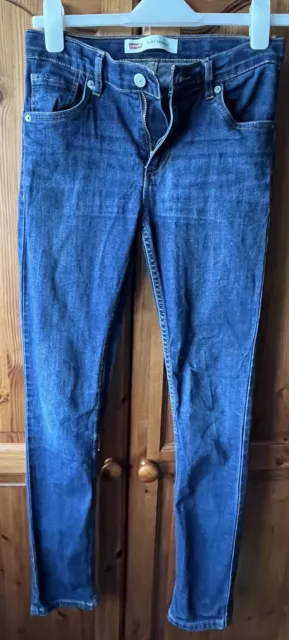 Levis 510 Blue skinny jeans . Age 16 years