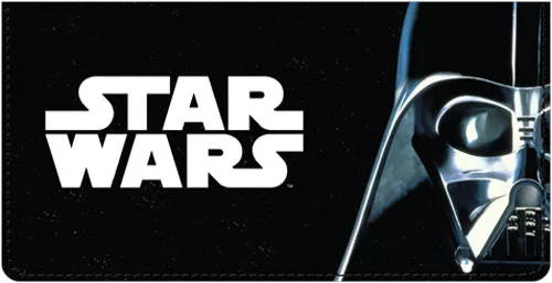 STAR WARS™ DARTH Vader Leather Checkbook Cover $23.99 - PicClick