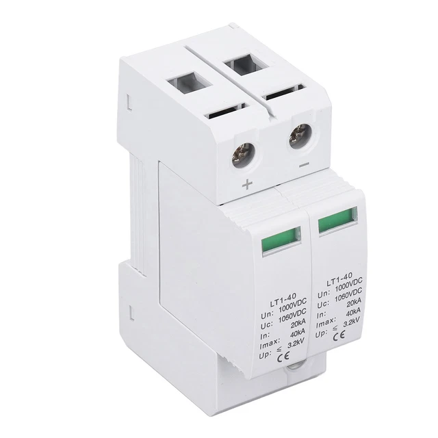 Modular Photovoltaic Surge Protector For Residence And Office Building: 2P Flame