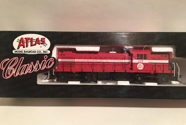HO Atlas Classic Minneapolis & St. Louis ALCO RS-1 Diesel Locomotive M&STL #227
