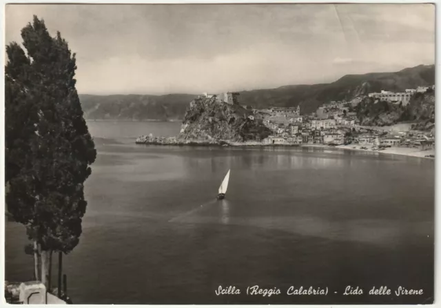 Scilla - Reggio Calabria - Lido Delle Sirene - Viagg. 1954 -55601-