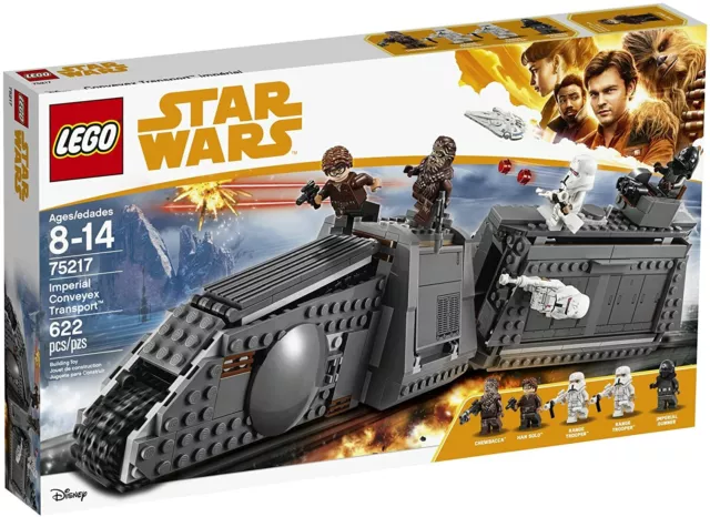 Lego Star Clone Wars 75217 IMPERIAL CONVEYEX TRANSPORT Chewbacca Han NEW SEALED