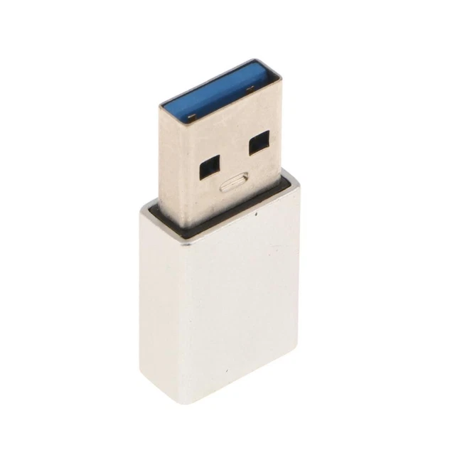 Câble Adaptateur USB Mâle Vers Prise DC 5.5mm/3.5mm - 5V 2A - Longueur 1m - Neuf Sous Blister