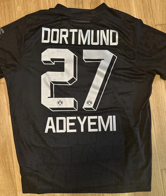 BVB Sondertrikot 2023 Kohle und Stahl - Adeyemi 27 - Gr XL - Sofort Verfügbar