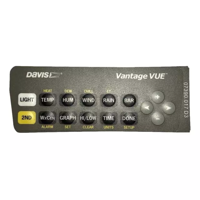 Teclado para consola Davis Vantage Vue 7390.017 2