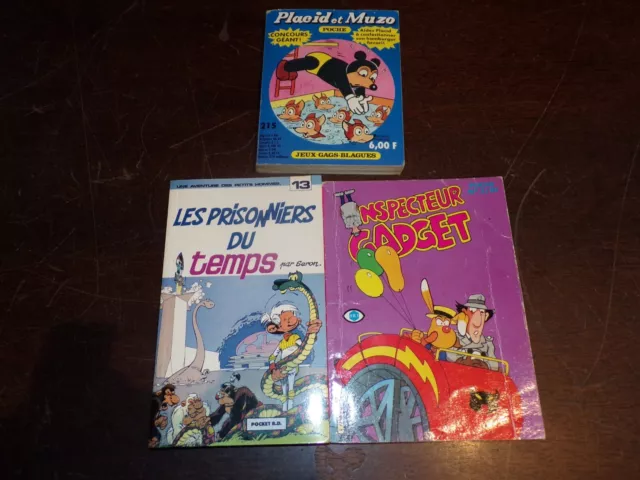 Lot de 28 livres journal de Mickey , Hercule , Inspecteur gadget ... 2