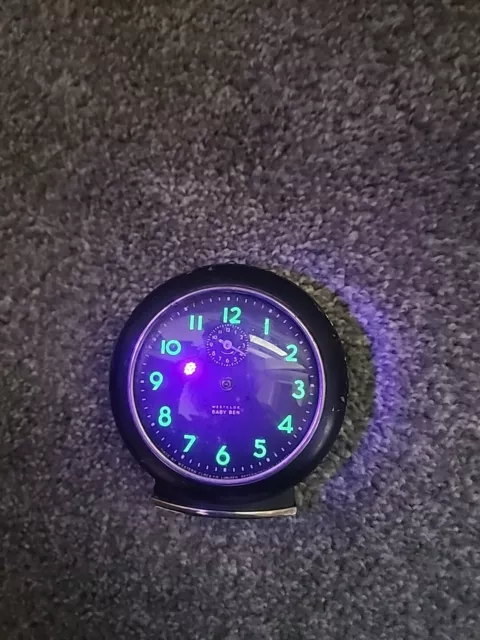 Westclox Baby Ben Luminous Radium Dial Alarm Clock