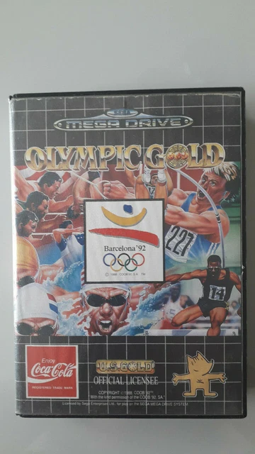 Jeu SEGA MEGADRIVE OLYMPIC GOLD BARCELONA 92 en boîte sans notice (N°768)