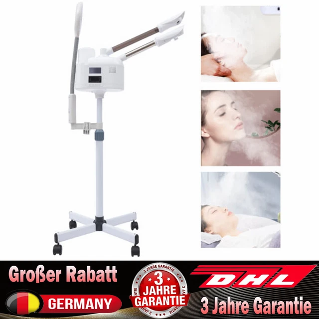 3 in 1 Ozon Lupenleuchte Luftbefeuchter Spa Salon Kombigerät Vapozon Bedampfer