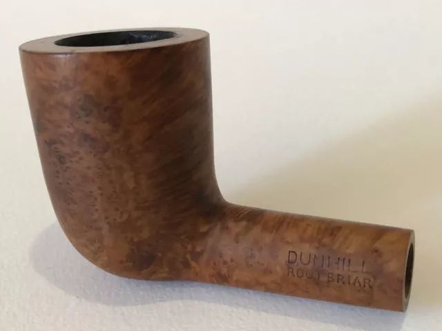 Ancienne PIPE en BOIS signée DUNHILL ROOT BRIAR 41052 Made In England 3