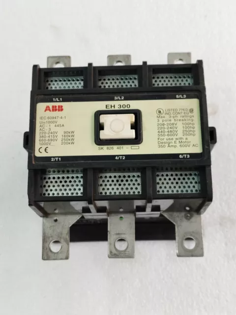 Abb Contactor Eh300 220Vac Made In India Free Fast Shipping Ups & Dhl