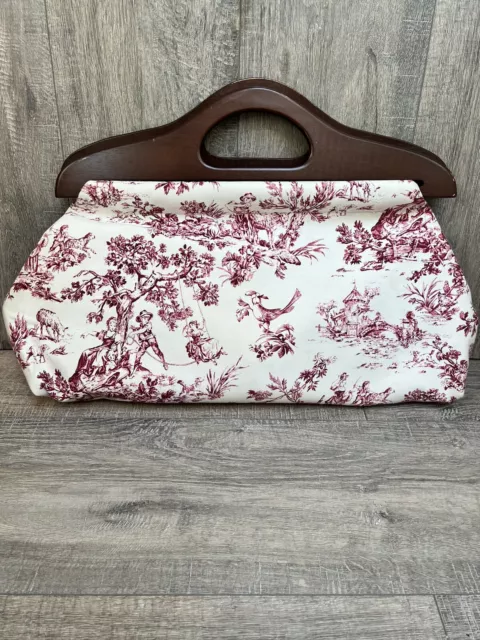 Bolso de Mano Patrón de Lona ArtBin Tejer Tela de Crochet Organizador Artesanal