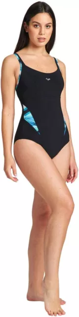 Arena donna cinturino posteriore bodylift costume da bagno modellazione nuovo con etichette 3