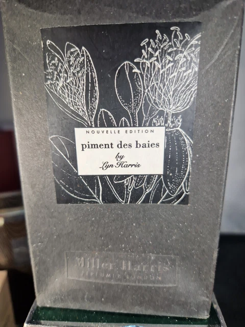 Raro  Miller Harris PIMENT DES BAIES Eau de Toilette 100ml , NEVER SPRAYED