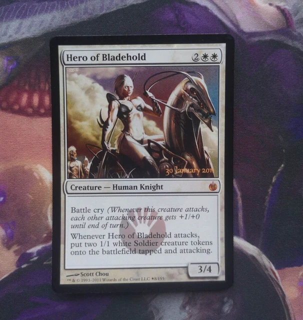 Hero of Bladehold [Foil] [Prerelease Promo] [Magic The Gathering]