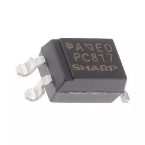10 x Sharp PC817X1NIP0F DC Input Transistor Output Optocoupler 4-Pin