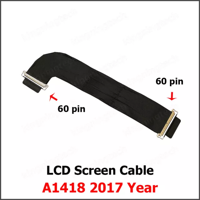 New LCD LED LVDS Display Screen Flex Cable For iMac 21.5" A1418 2017 Retina 4K