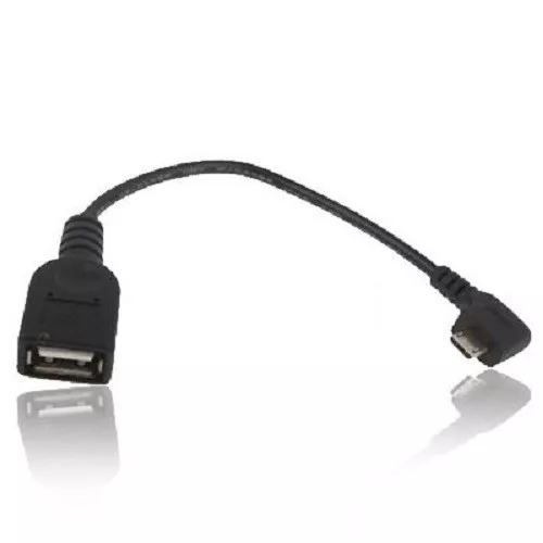 Câble usb femelle vers micro usb coudé OTG pour Google Nexus 7 Nexus 10